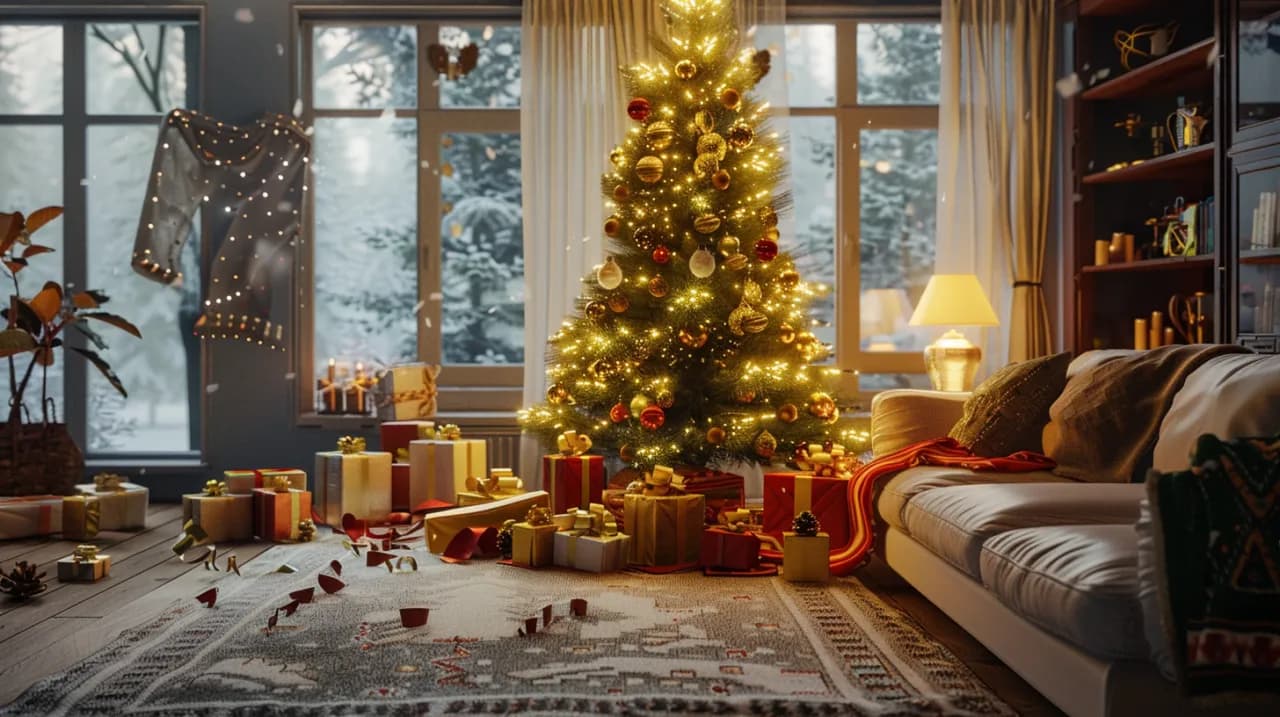 Zdjęcia przy choince: Pomysły na świąteczne zdjęcia rodzinne w domu Zdjęcia przy choince: Pomysły na świąteczne zdjęcia rodzinne w domu