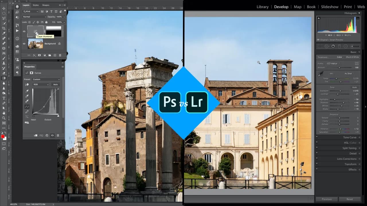 Lightroom czy Photoshop – który program lepiej wspiera Twoją kreatywność? Lightroom czy Photoshop – który program lepiej wspiera Twoją kreatywność?